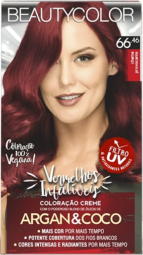 Tintura Beauty Color 66.46 Vermelho Picante (Especial)