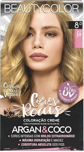 Tintura Beauty Color 8.0 Louro Claro
