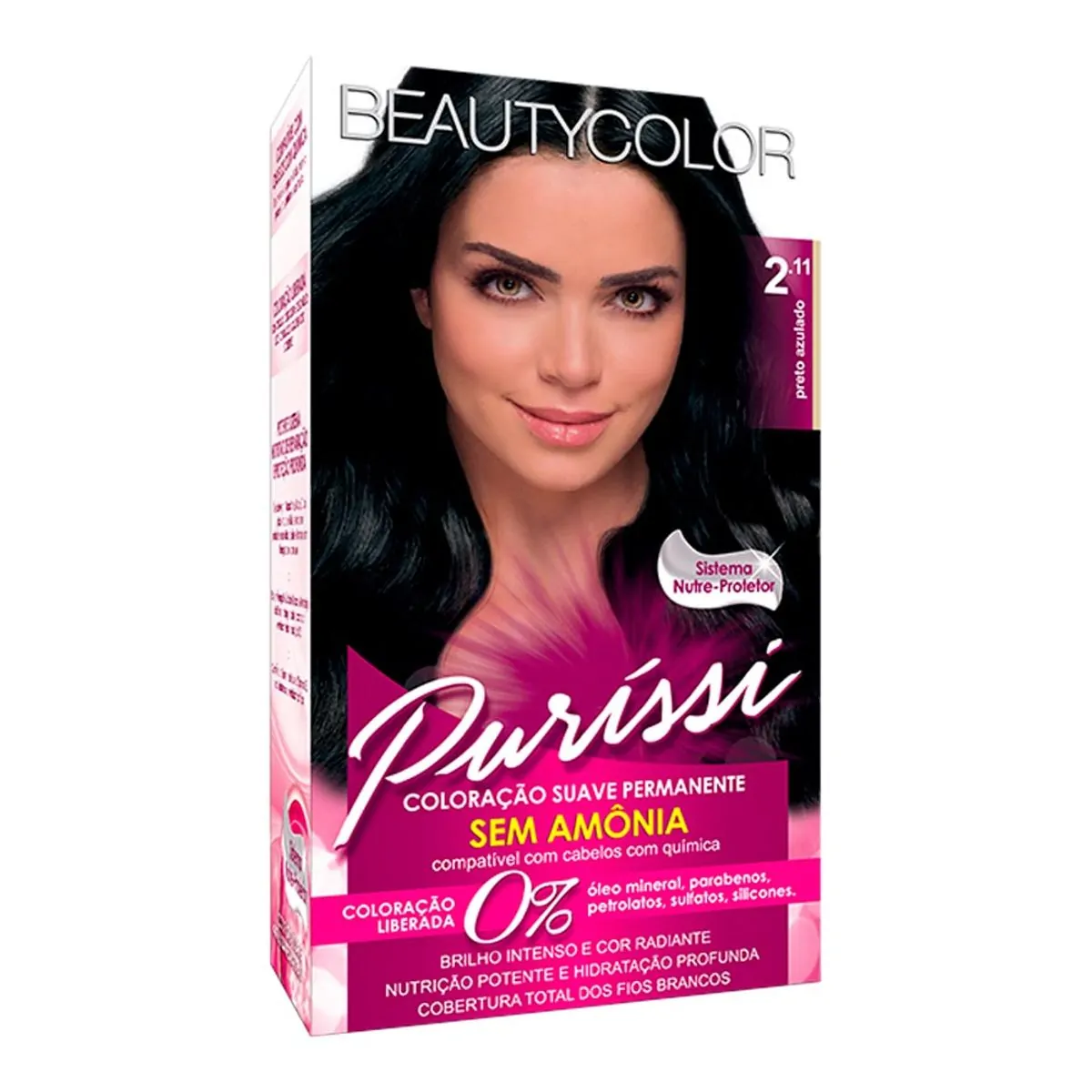 Beauty Color Creme Tonalizante N 2 11 Preto Azulado