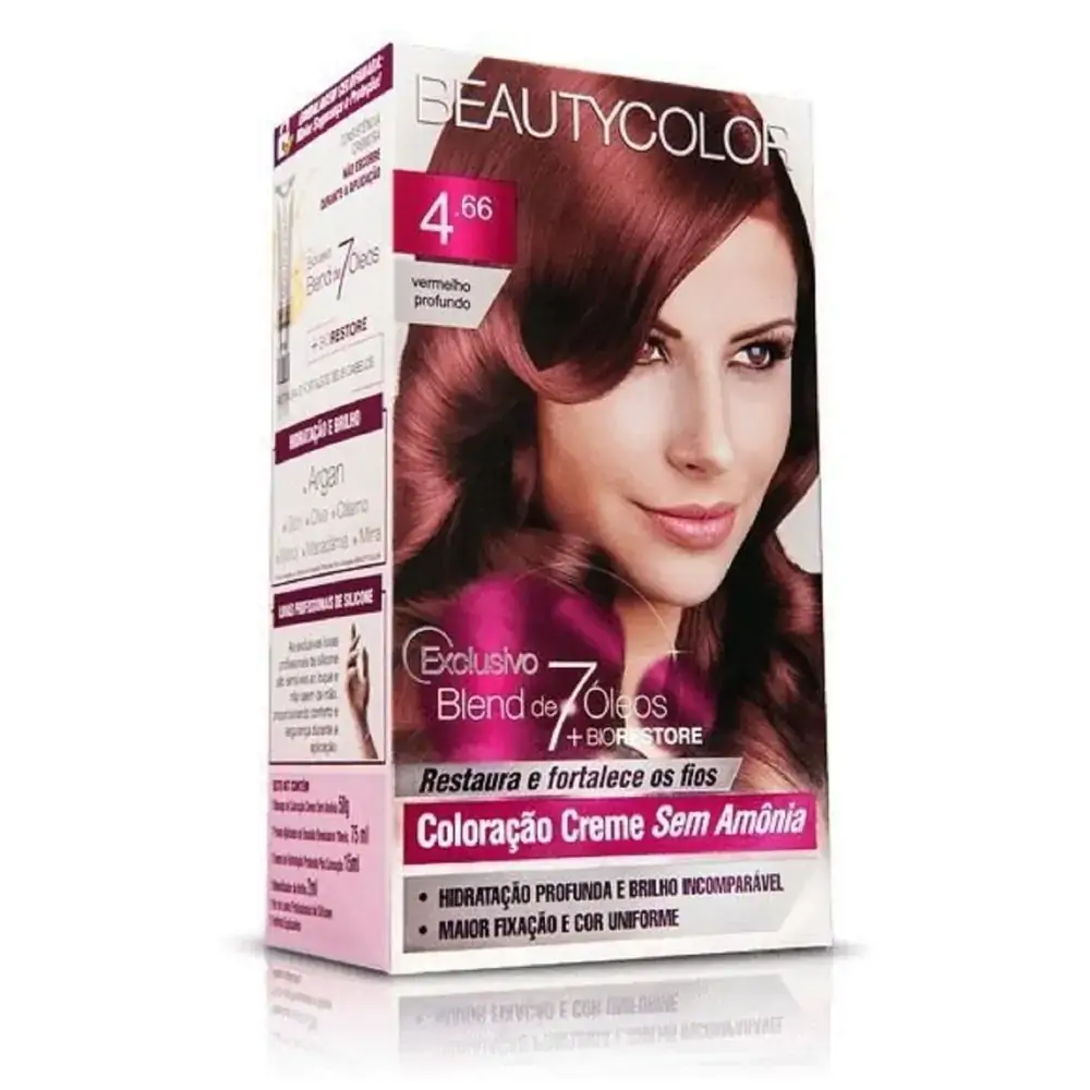 Tintura Beauty Color Creme 4,66