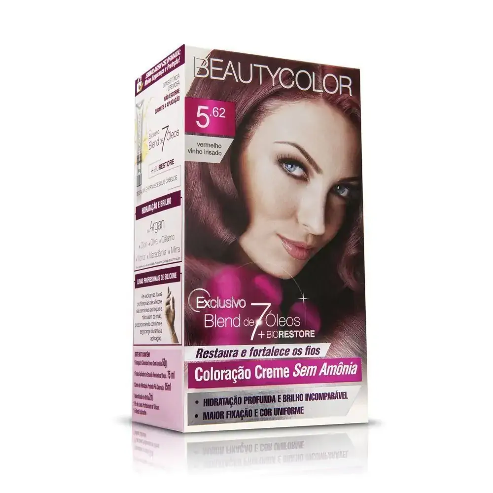 Beauty Color Creme Tonalizante N 5 62 Ver Vinho Iris