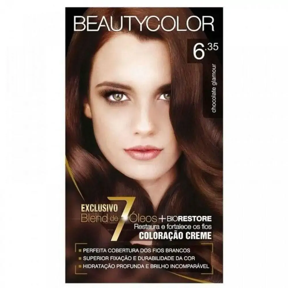 Beauty Color Creme Tonalizante N 6 35 Chocolate Glamour