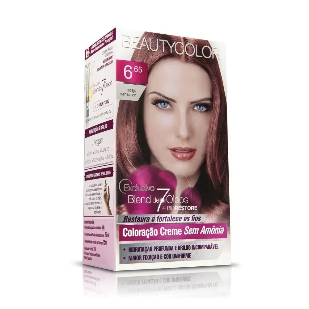 Beauty Color Creme Tonalizante N 6 65 Acaju Sensation