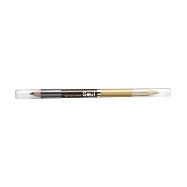 Marrom E Dourado Duo Eudora Soul Color Glow