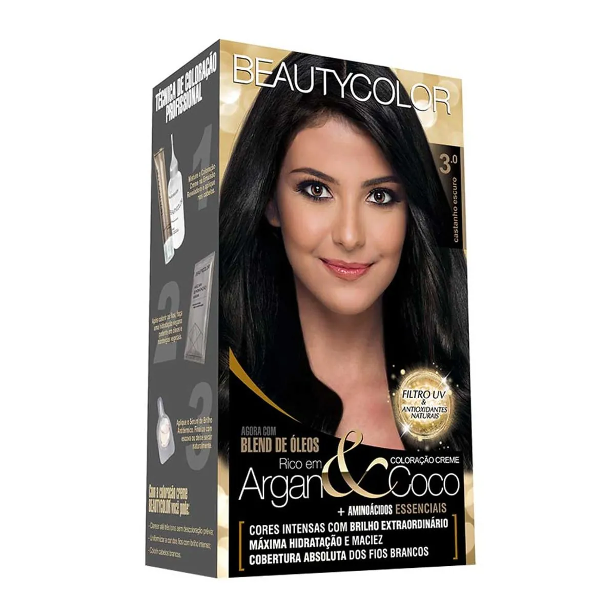 Creme Tonalizante Beauty Color 3.0