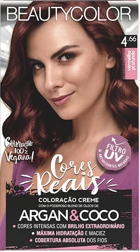 Tintura Beauty Color Creme 4,66