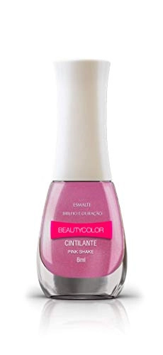 Esmalte Beauty Color 8ml Cintilante Pink Shake