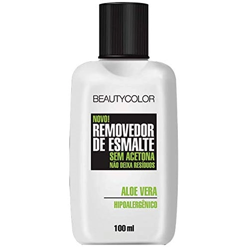 Removedor De Esmalte Beauty Color 100ml Aloe Vera