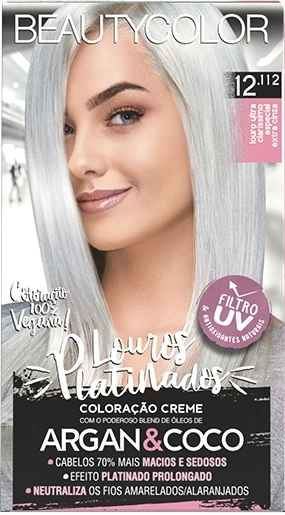 Tintura Beauty Color 12.112 Louro Ultra Clarissimo