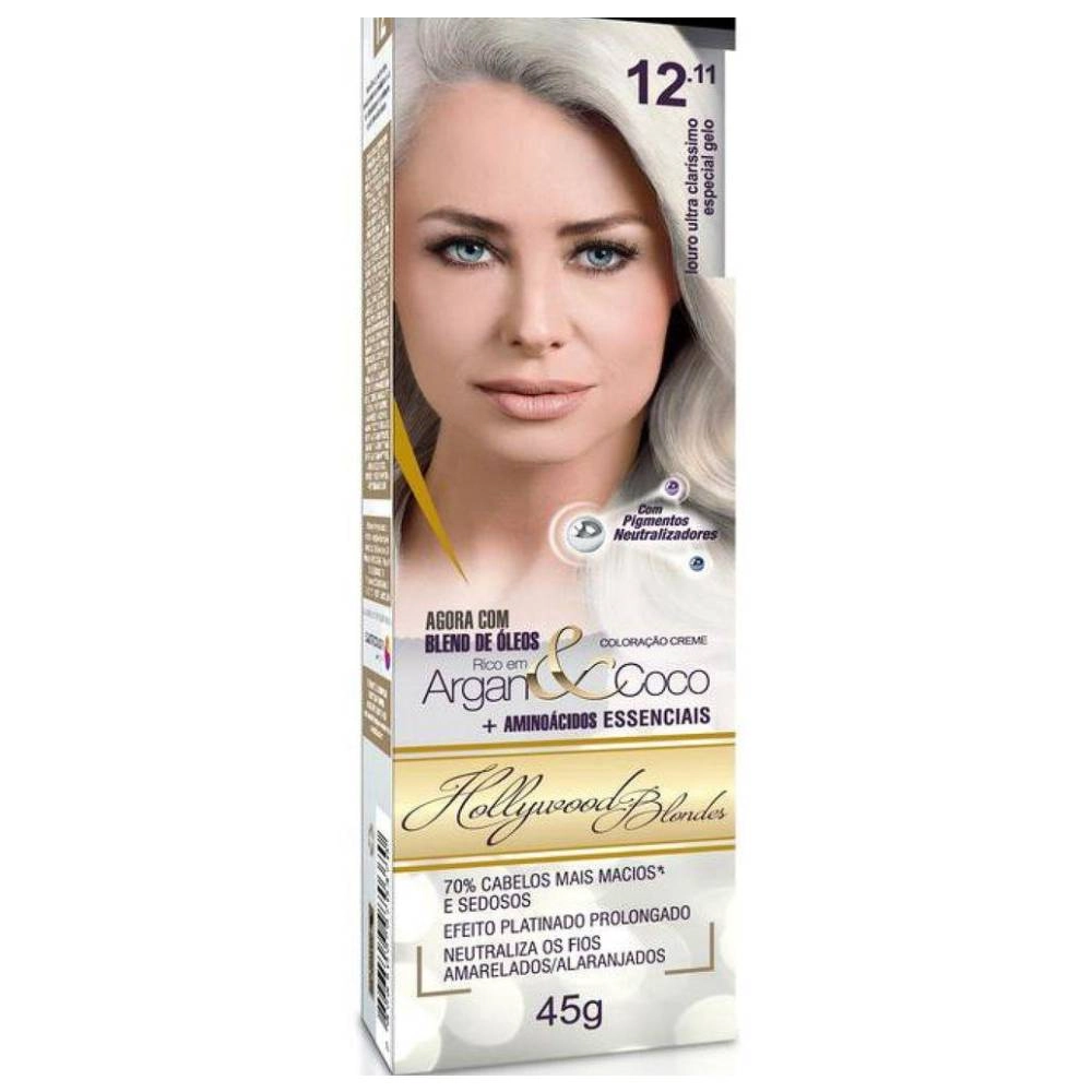 Tintura Permanente Beauty Color 50g 12.11 Lo Ultra Clar Especial Gelo Unit