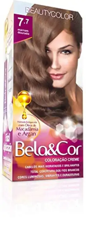 Tint Bela Cor Mini 7.7 Marrom Dourado