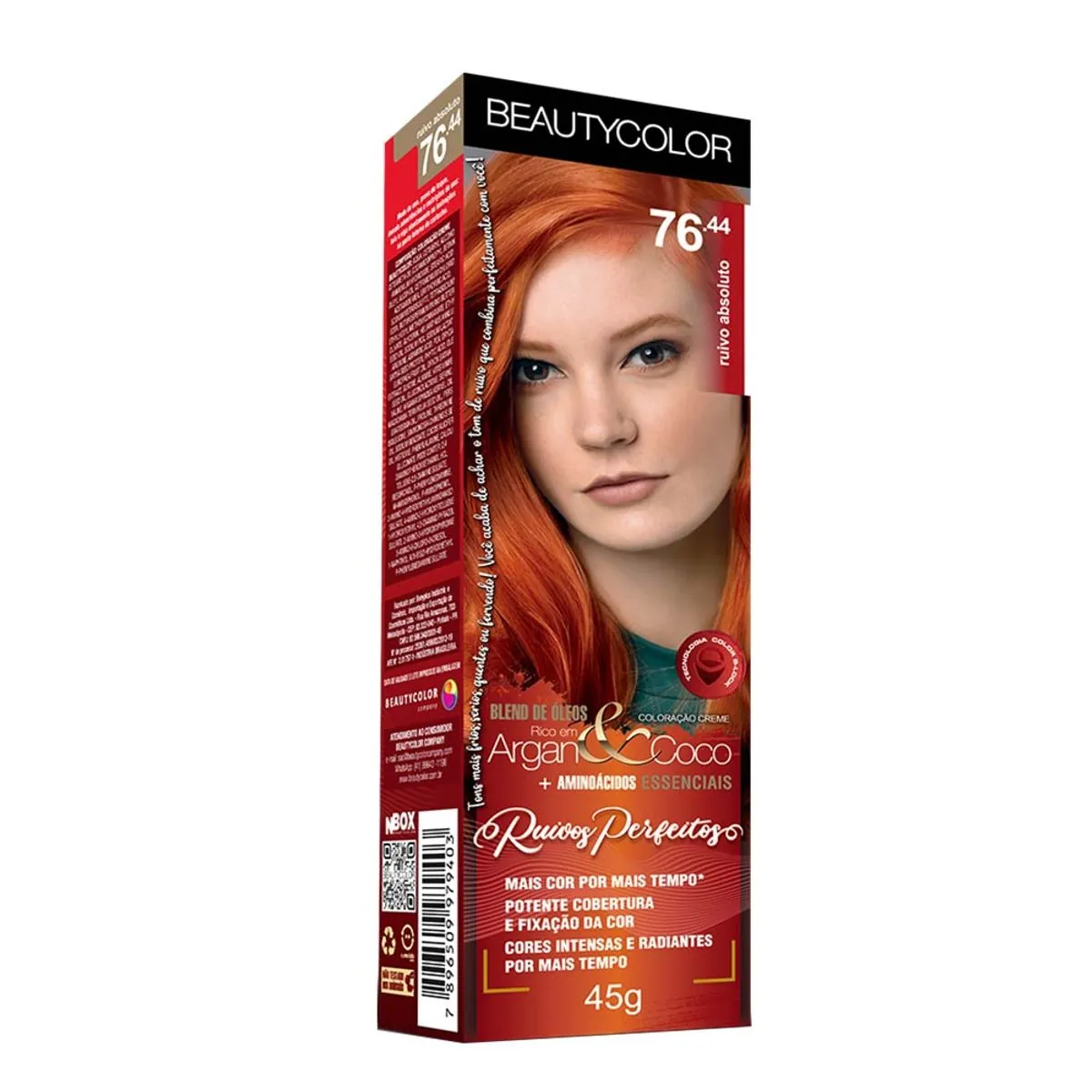 Tint.beauty Col.verm.7644 Ruivo Absoluto