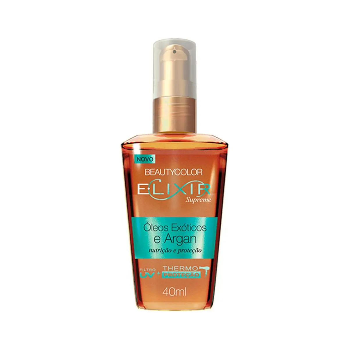 Óleo Capilar Elixir Beautycolor Óleos Exóticos Argan 40ml