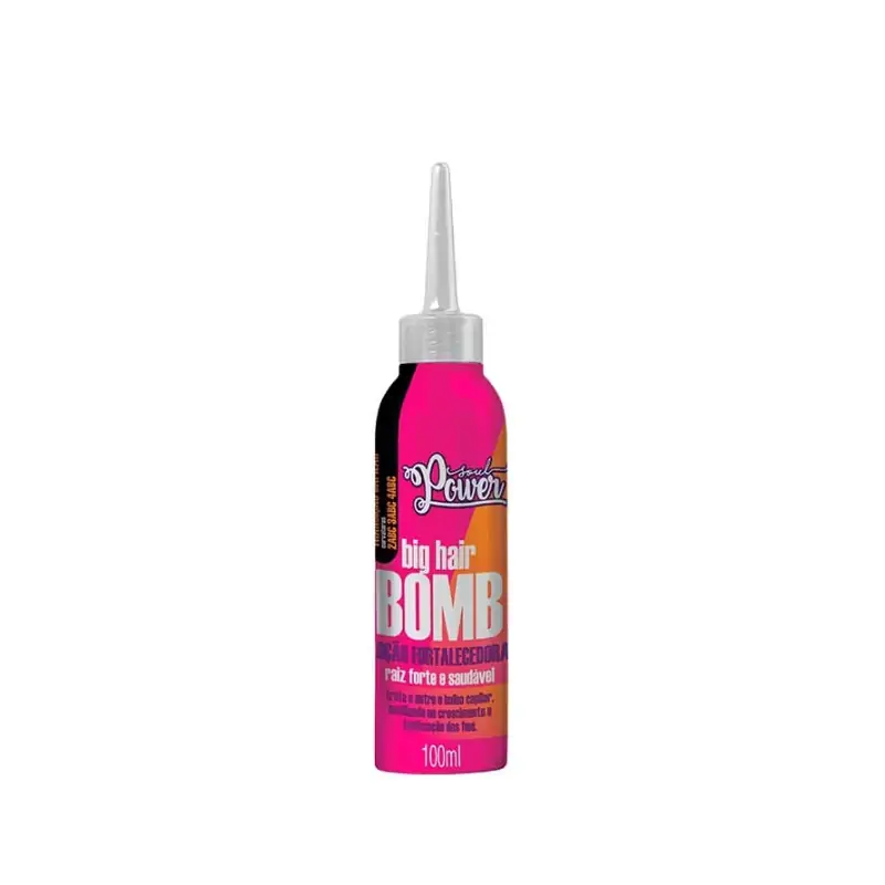Tonico Soul Power Locao Fortalecedora Big Hair Bomb 100ml