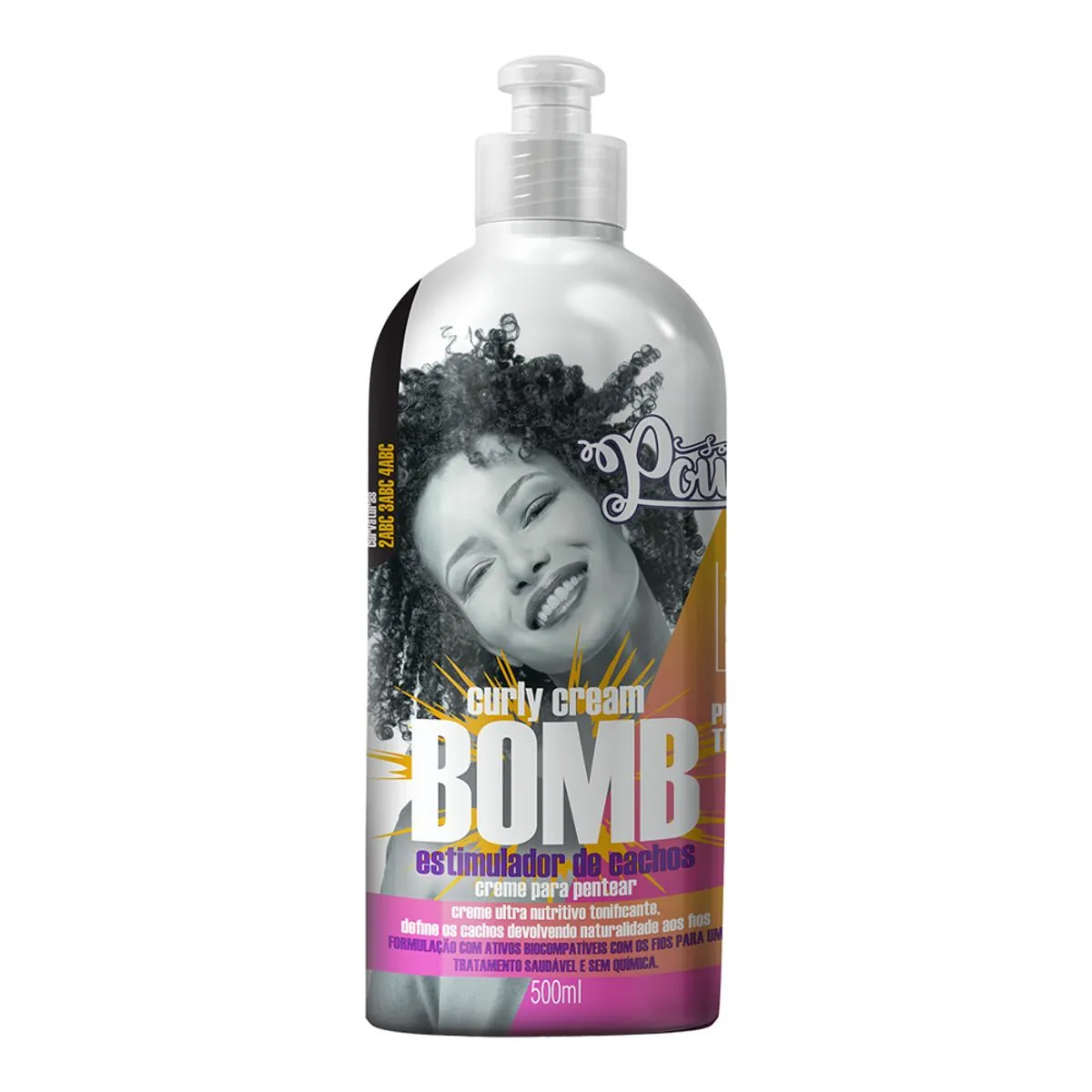 Creme De Pentear Soul Power Curly Cream Bomb 500ml