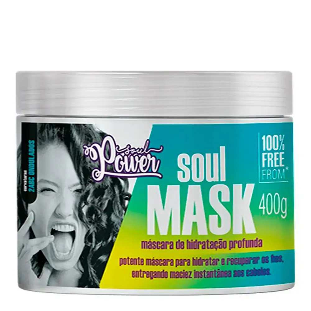 Mascara De Hidratacao Profunda Soul Mask Soul Power 400g