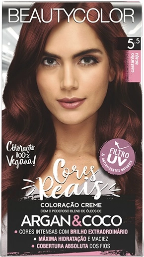 Tintura Beauty Color 5.5 Castanho Acaju (Especial)