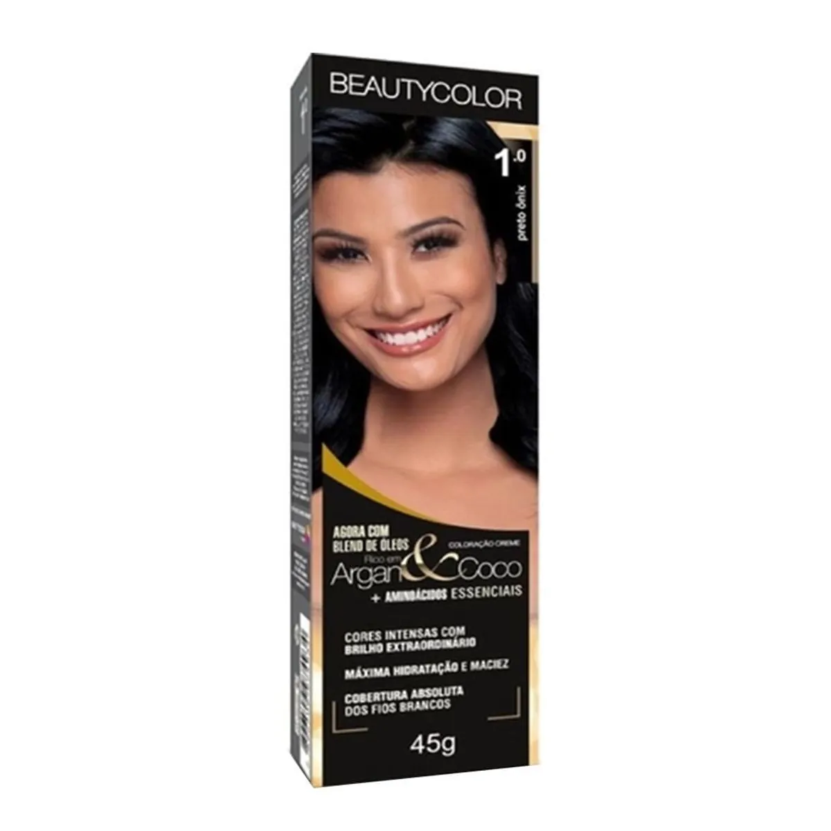 Tint Beauty Color Cr 1.0 Preto Onix