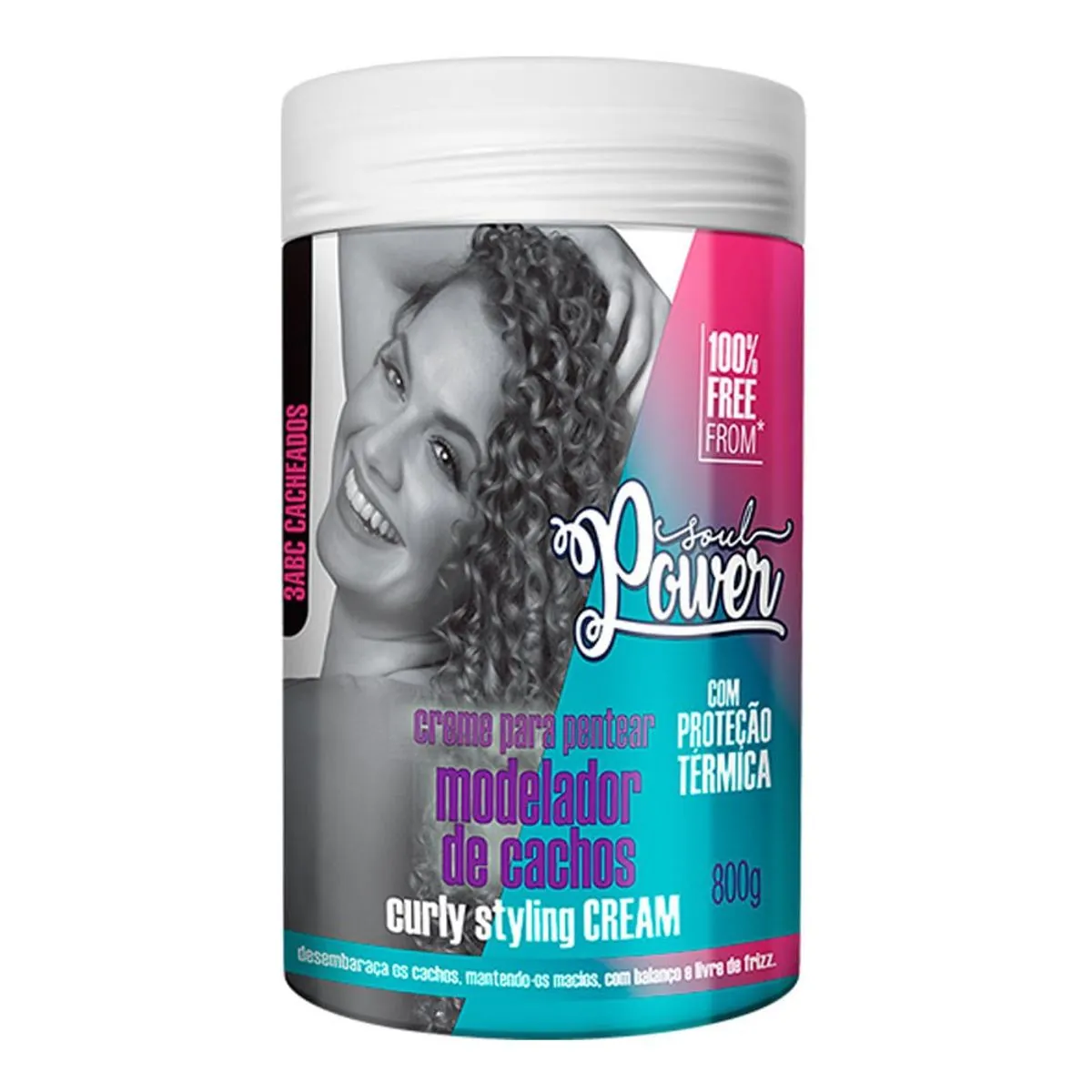 Creme De Pentear Soul Power Curly Styling 800g