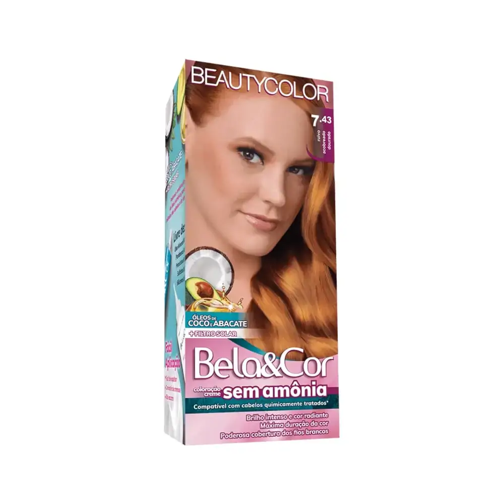 Tint Bela Cor Kit S/ Amoni