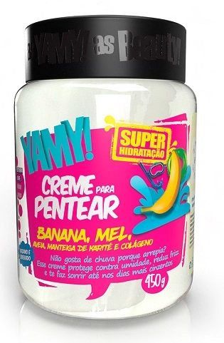 Cr Pent.yamy Super Hidrat.450g Banana, Mel