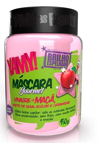 Masc Gourmet Yamy Brilho Espel.450g Vinagre Maca