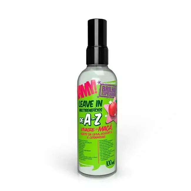 Leave In Yamy Brilho Espelhado multibenefícios De A-Z 100ml