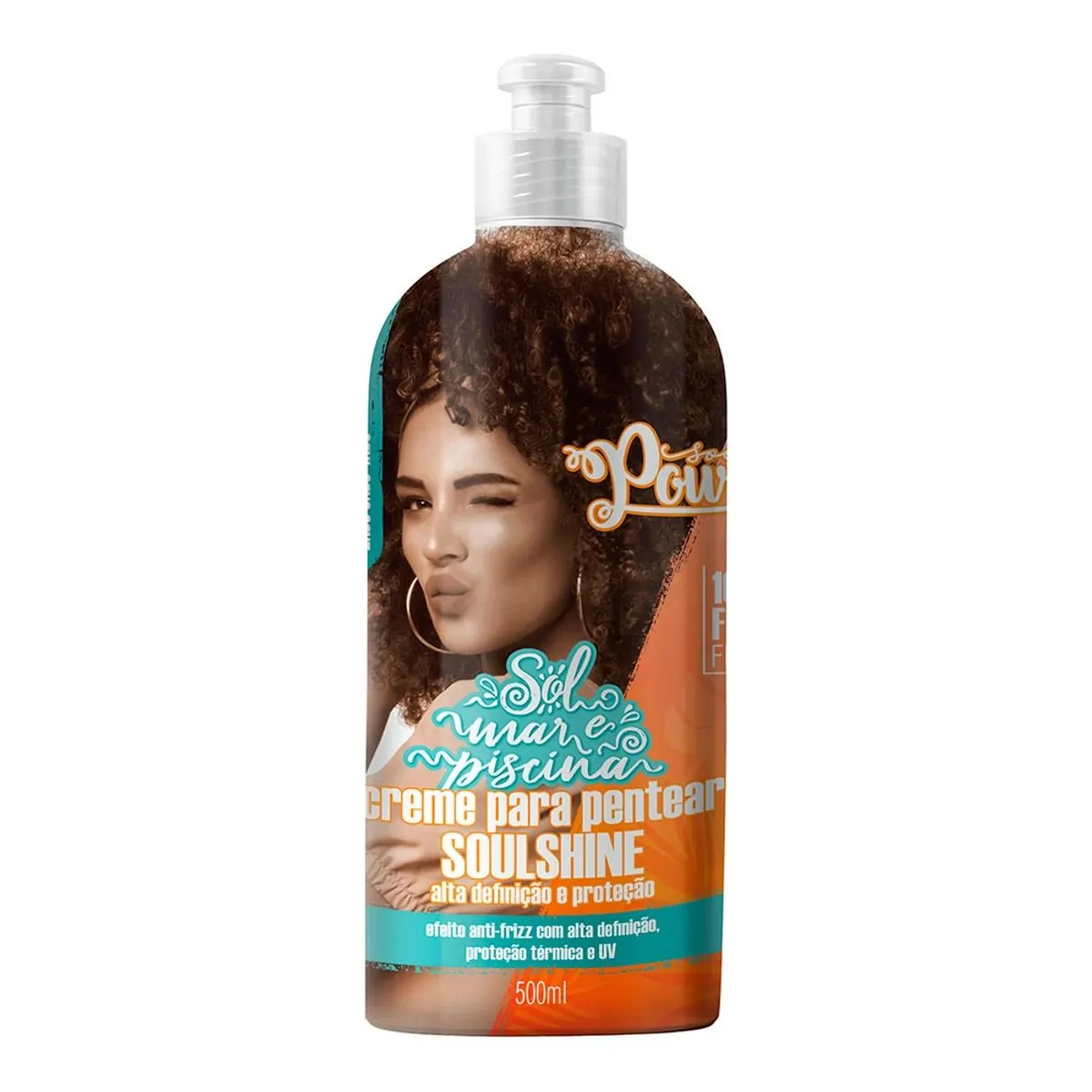 Creme Para Pentear Soul Power Sol, Mar E Piscina 500ml