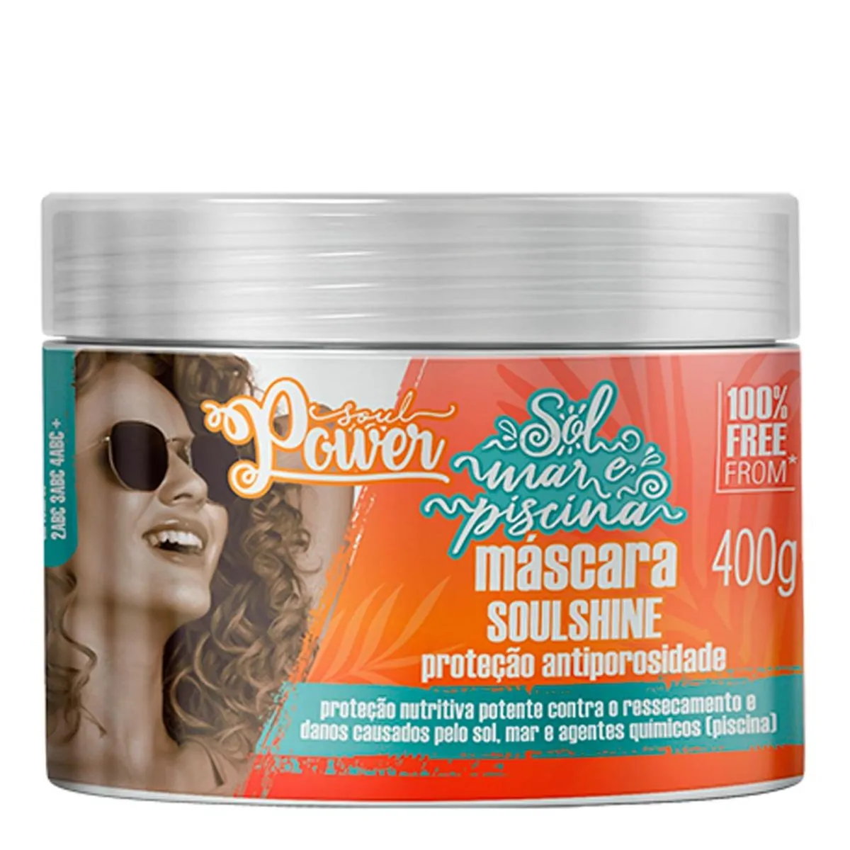 Masc Soul Power Soulshine 400g Sol, Mar E Piscina