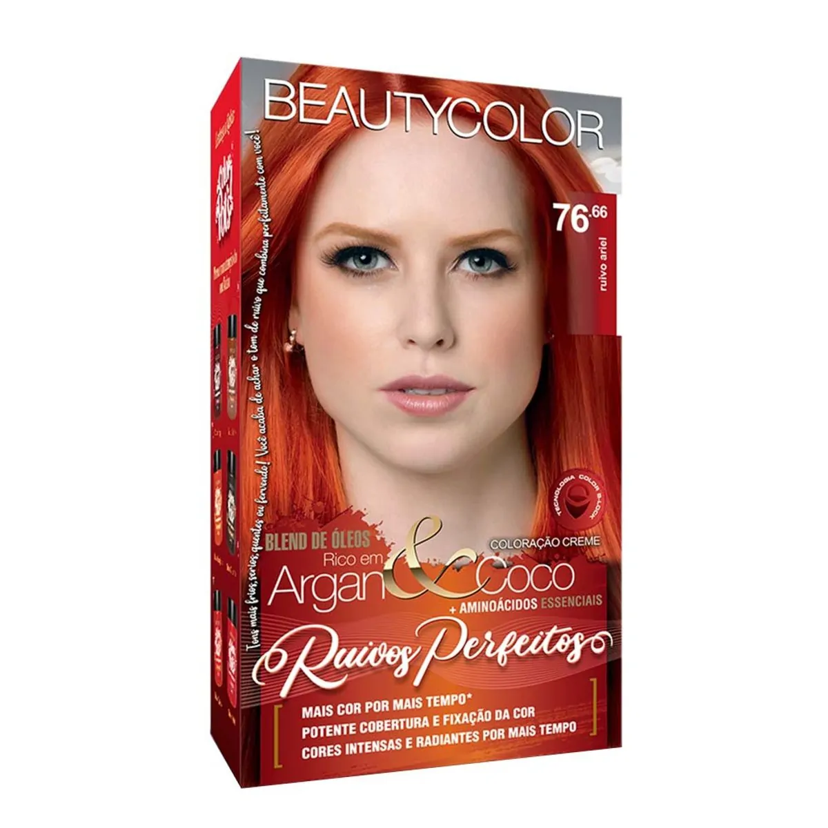 Tint Beauty Color Kit Esp 76.66 Ruivo Ariel