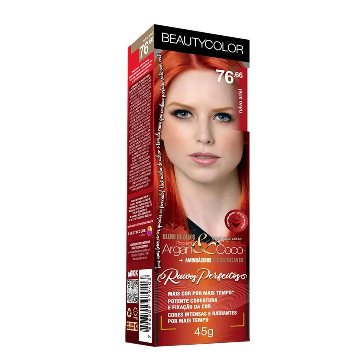 Tint Beauty Color Cr Esp 76.66 Ruivo Ariel