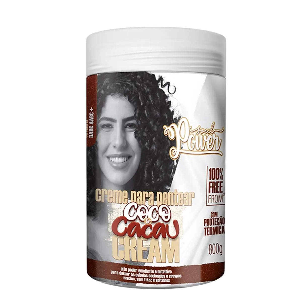 Cr Pent Soul Power 800g Coco E Cacau