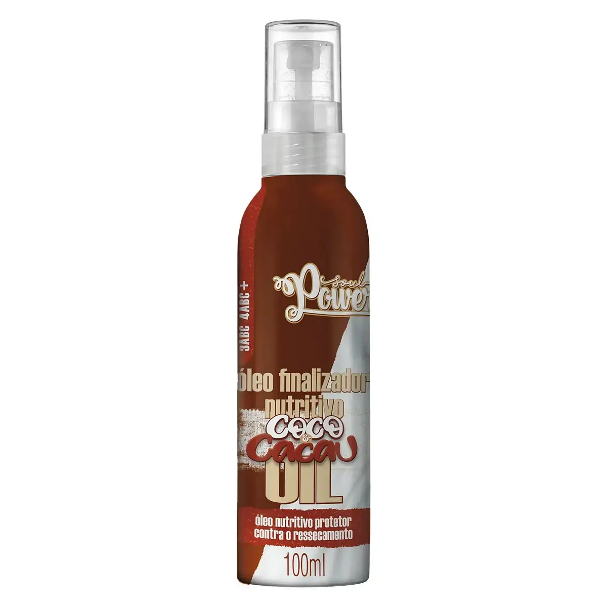 Oleo Cap Finalizador Soul Power 100ml Coco E Cacau