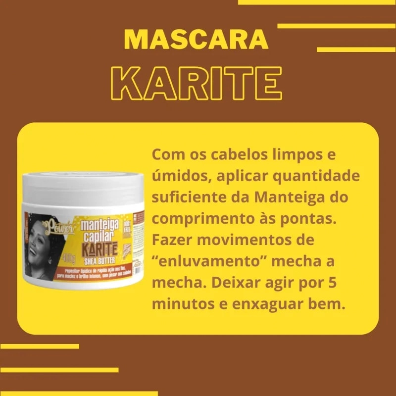 Masc Cap Soul Power 400g Karite