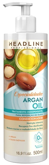 Cond Headline 500ml Argan Oil Especialidades