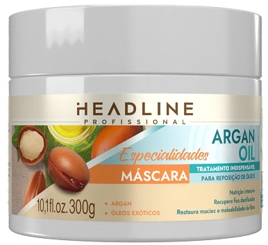 Masc Cap Headline 300g Argan Oil Especialidades