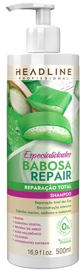 Sh Headline 500ml Babosa Repair Especialidades