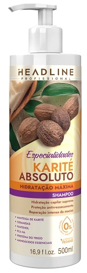 Sh Headline 50oml Karite Absoluto Especialidades