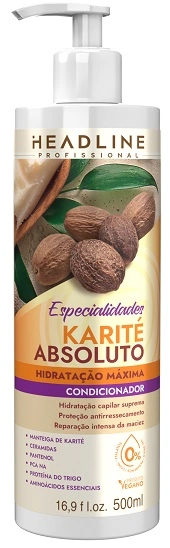 Cond Headline 500ml Karite Absoluto Especialidades
