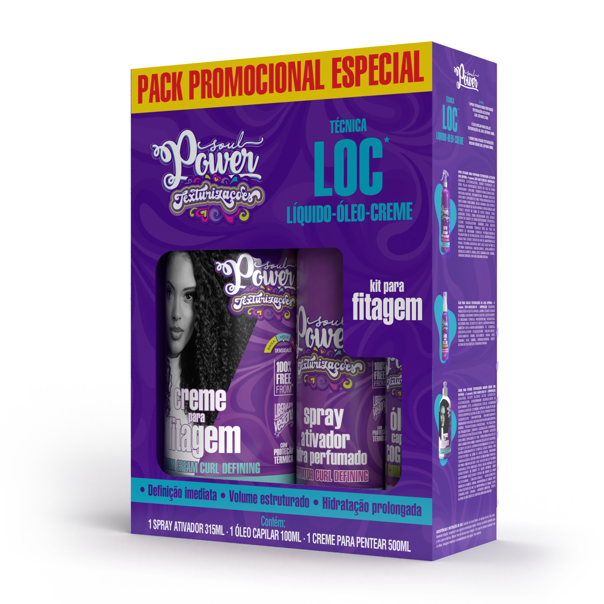Kit Soul Power Cr Pent Oleo Spray Text Med Tec