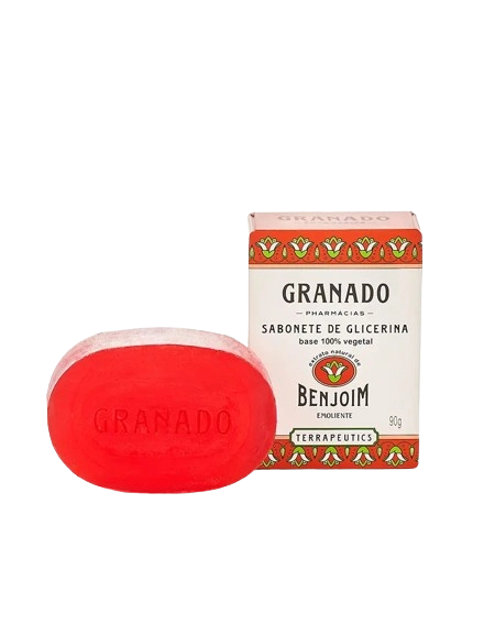 Sabonete Barra De Glicerina Benjoim Granado Terrapeutics Caixa 90g