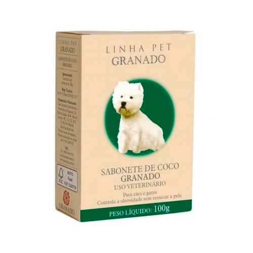 Sabonete Barra Coco Granado Pet Caixa 100g