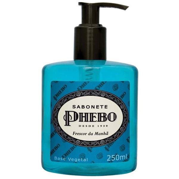 Sabonete Líquido De Glicerina Vegetal Frescor Da Manhã Phebo Frasco 250ml