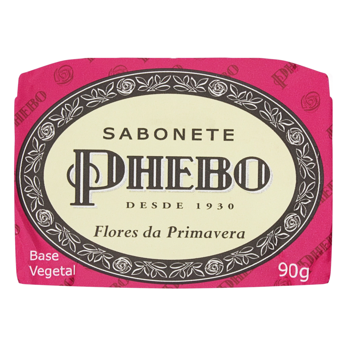 Sabonete Barra Vegetal Flores Da Primavera Phebo Envoltório 90g