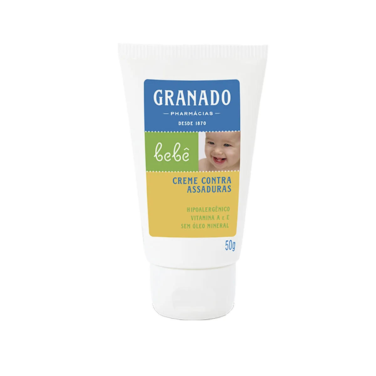 Creme Preventivo De Assaduras Granado Bebê Bisnaga 50g