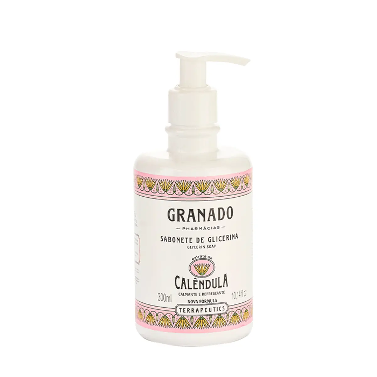 Sabonete Líquido de Glicerina Calêndula Granado Terrapeutics Frasco 300ml