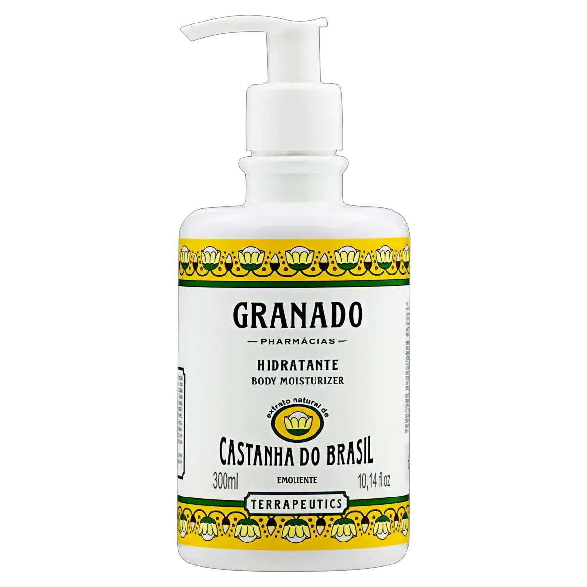 Hidratante Emoliente Corporal Castanha do Brasil Granado Terrapeutics Frasco 300ml