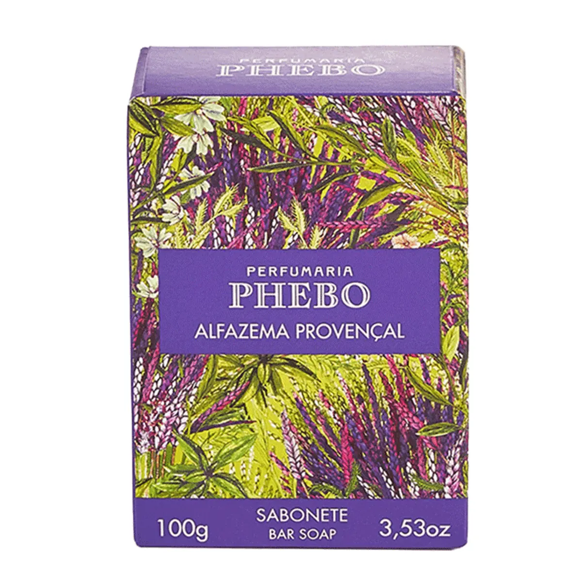 Sabonete Cremoso em Barra Phebo Alfazema Provençal 100g