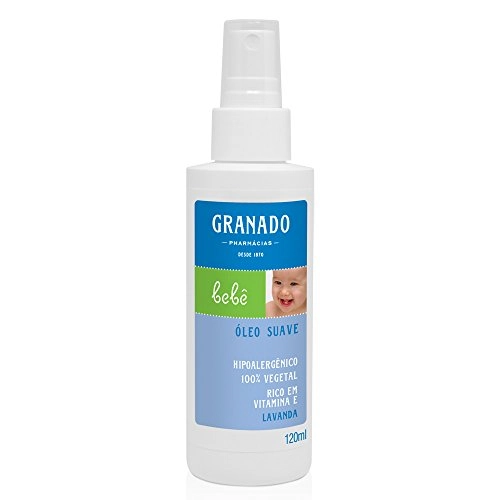 óleo Corporal Suave Lavanda Granado Bebê Frasco 120ml Spray