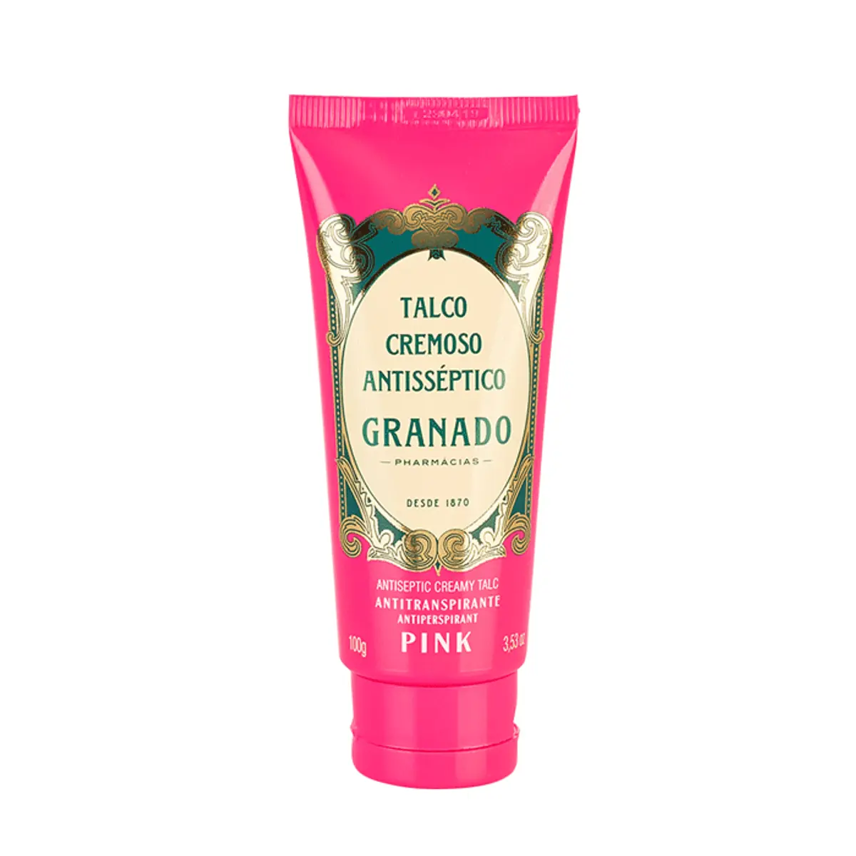Talco Cremoso Pink Granado com 100 g